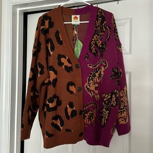 NWT Farm Rio Oversized Cardigan Size L